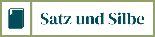 Satz und Silbe